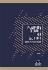 Praetorius Chorales for SAB Choir, Vol. 1 SAB Book cover